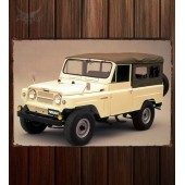 Металлическая табличка Nissan Patrol LWB Soft Top (G60)